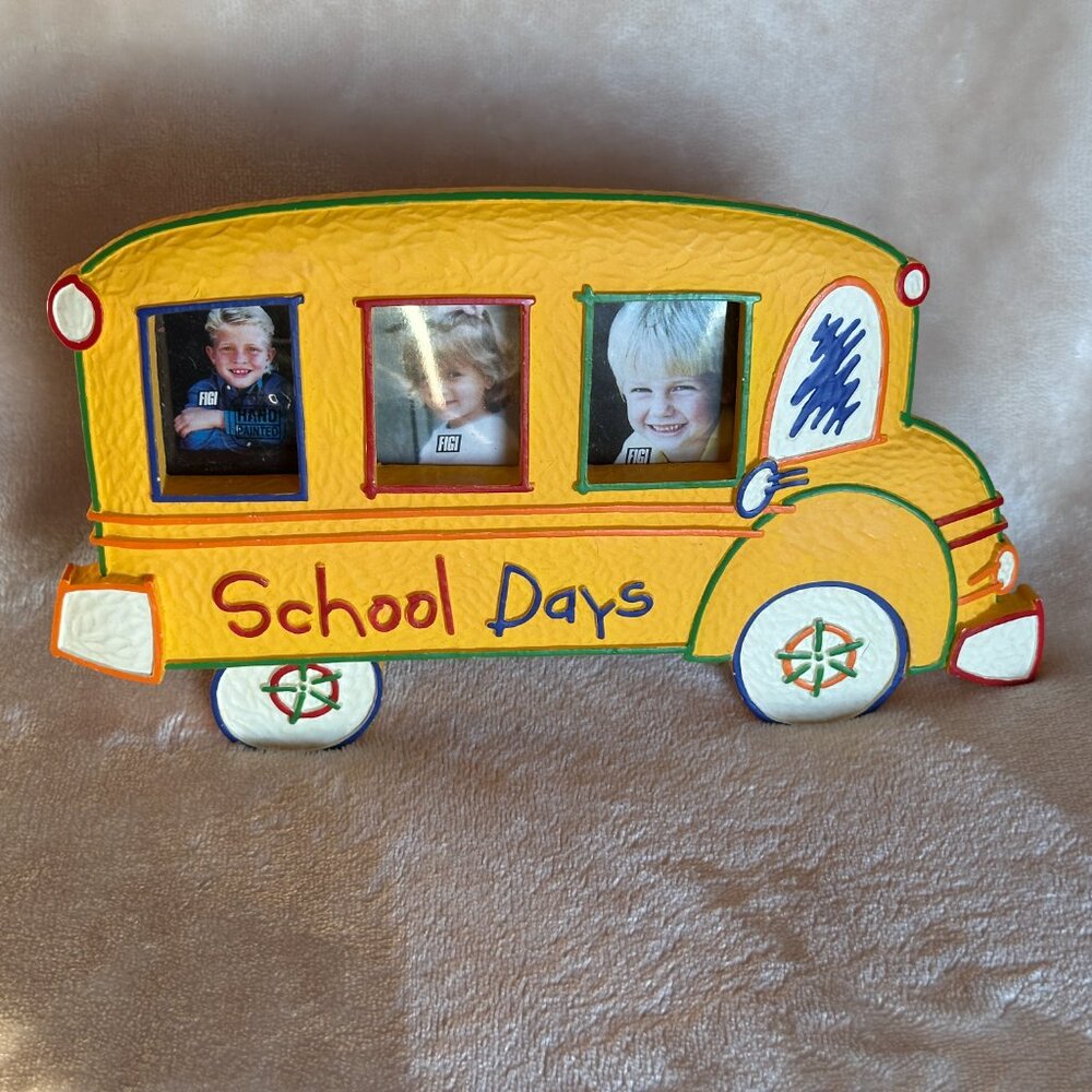 School Days Bus Collage 3 Picture Frame - Picture 7 of 7